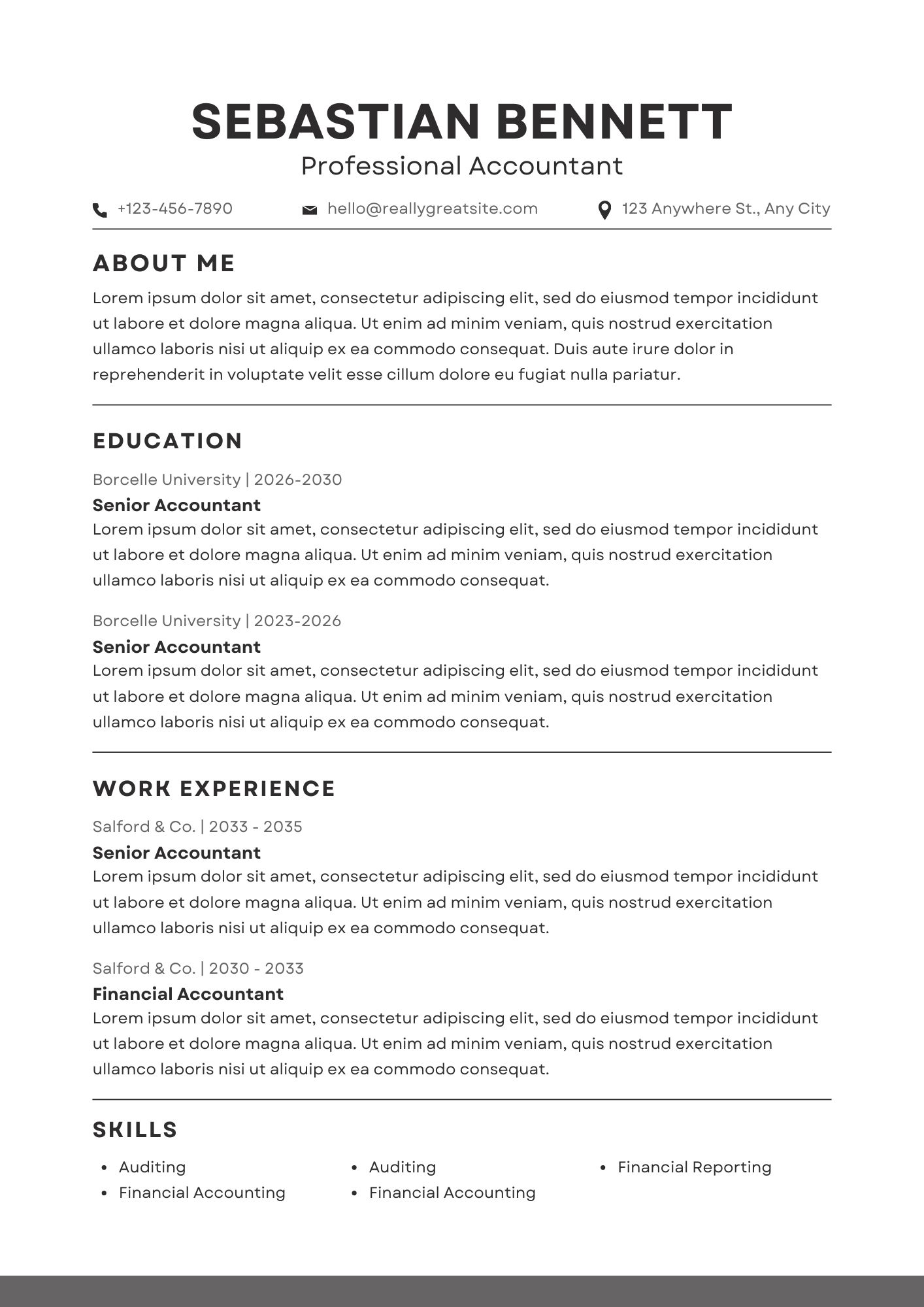 ATS Focus Template